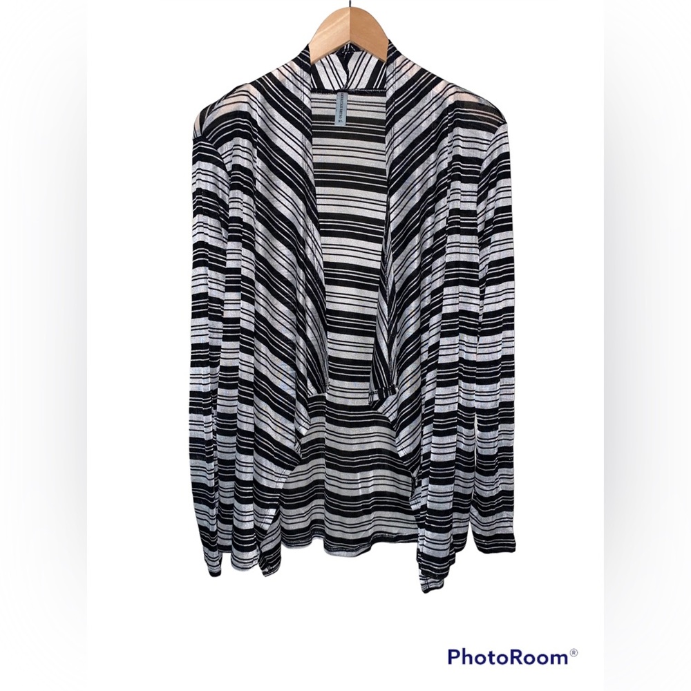American Retro Black and Silver Cardigan